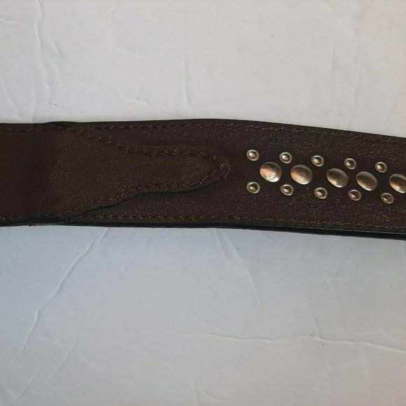 Medium Noone Leather Brown Western Studded Embroidered Brown main image 8